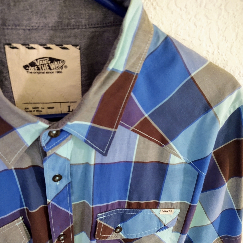 Vans Off The Wall Button Down